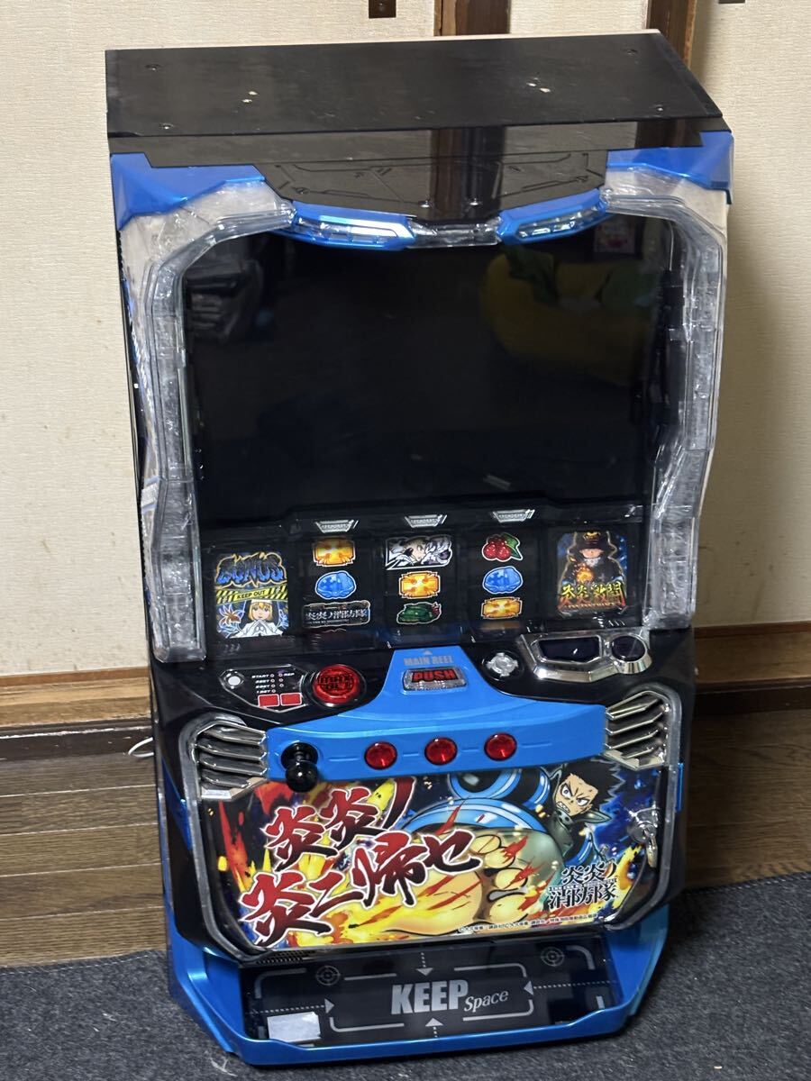 ジャンク パチスロ 実機 炎炎の消防隊 炎炎ノ炎ニ帰セ コイン不要機