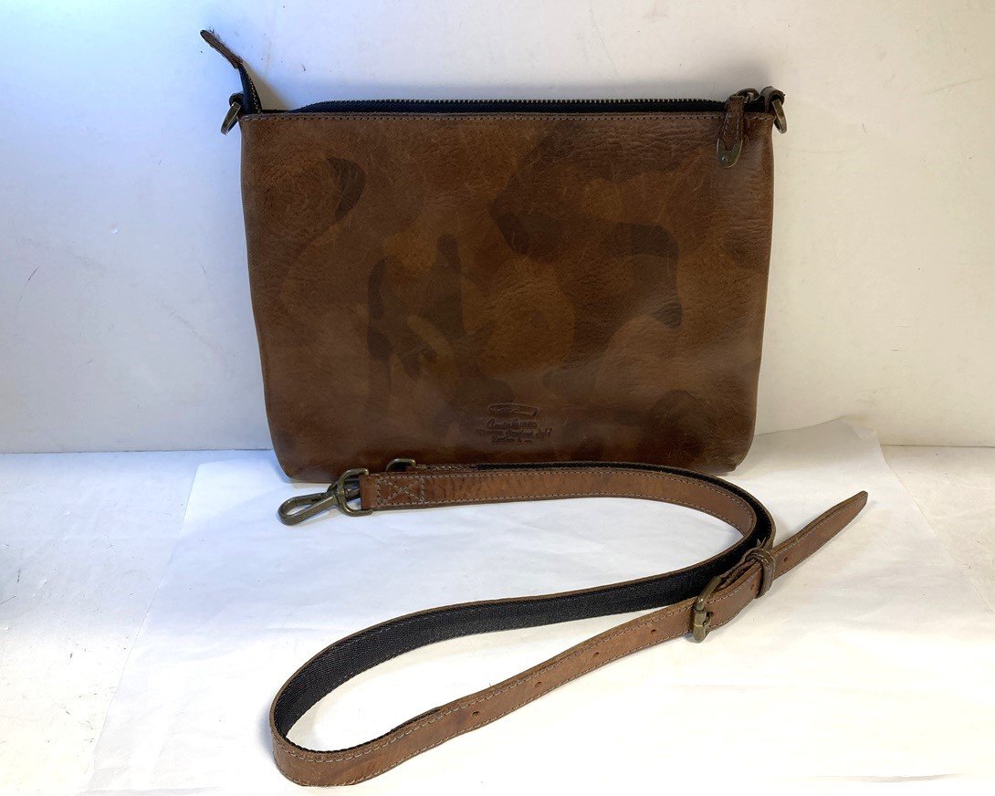 アルトネオ　ショルダーバッグ　ショルダー取り外し可能　クラッチバッグ　本革　オールレザー　ブラウン　