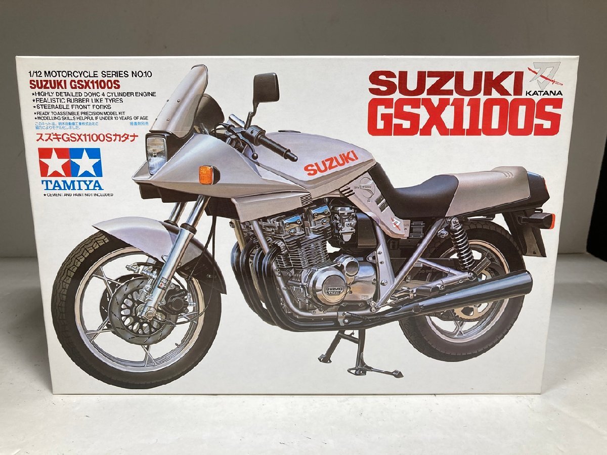1/12 スズキ GSX1100S カタナ / SUZUKI GSX1100S KATANA / タミヤ TAMIYA / バイク プラモデル ※長期保管、未組立