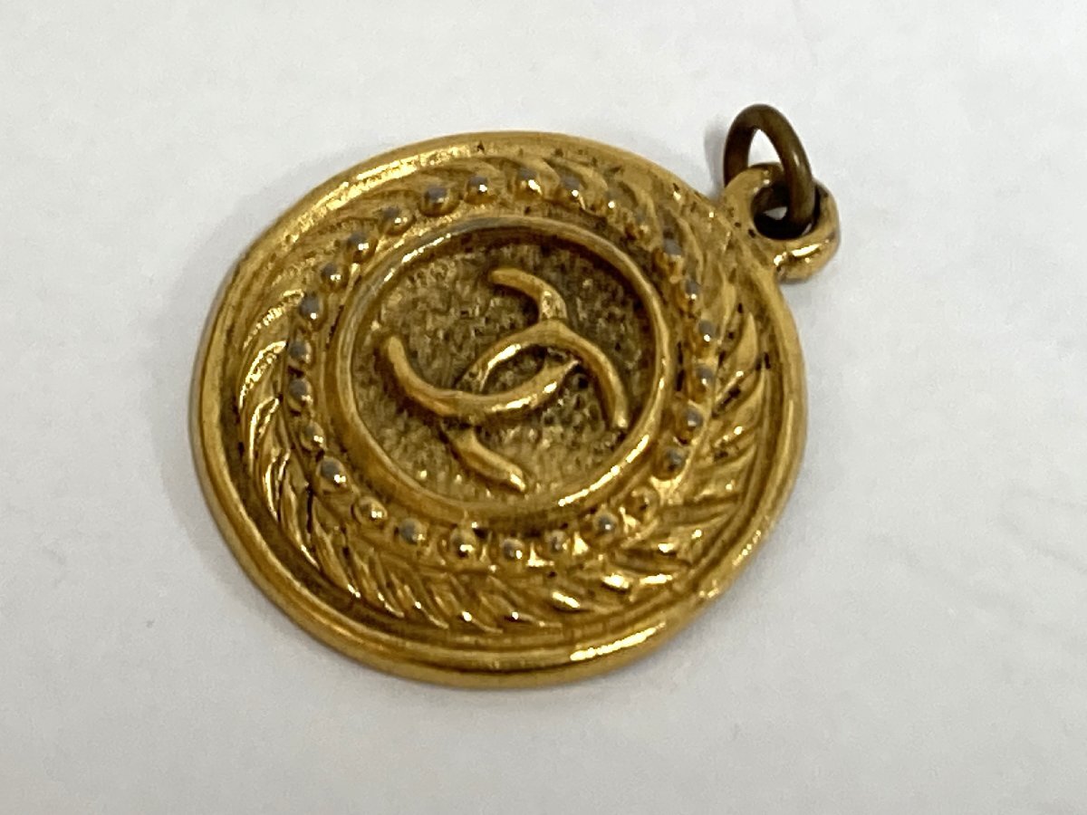 CHANEL 　シャネル 　ペンダントトップ　ゴールド　アクセサリー　