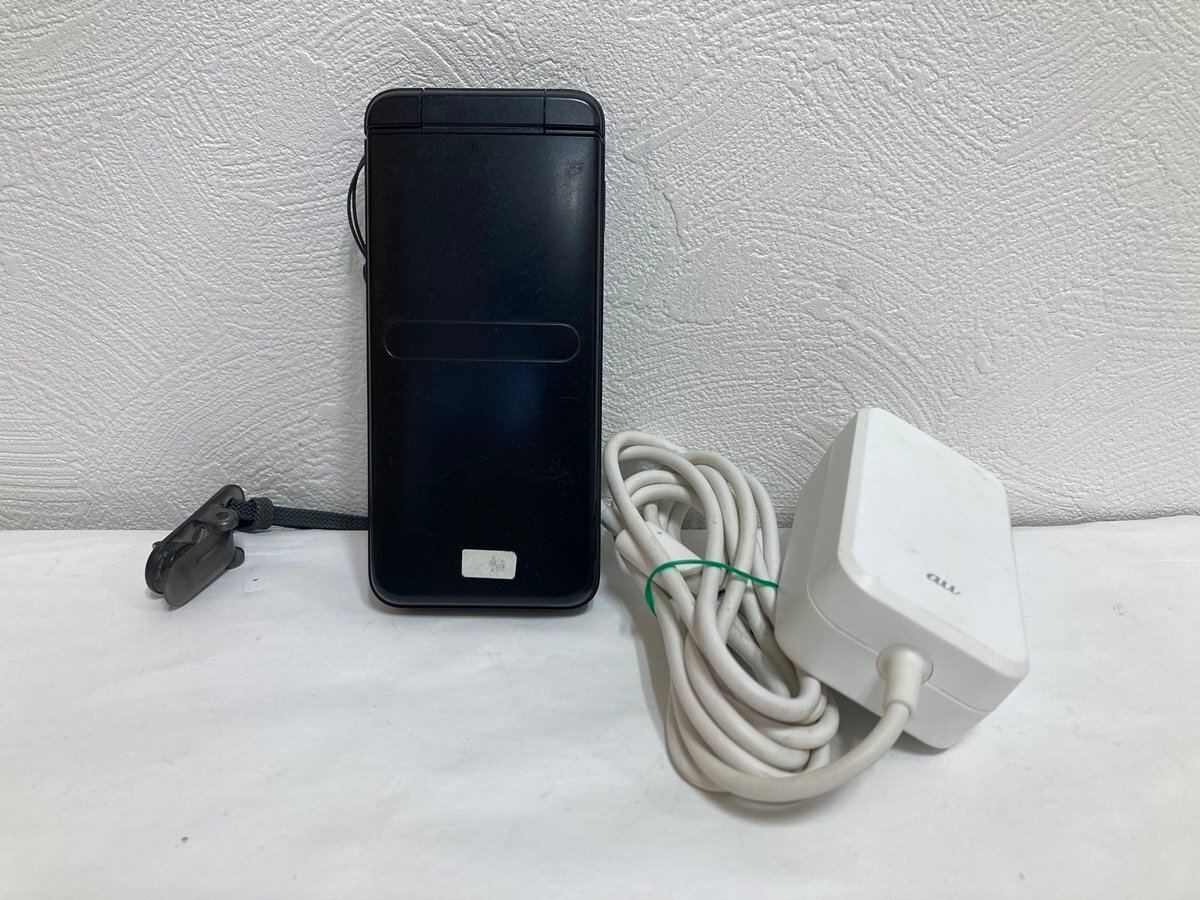 GRATINA 　KYF42　 ブラック　au　ブラック　携帯電話