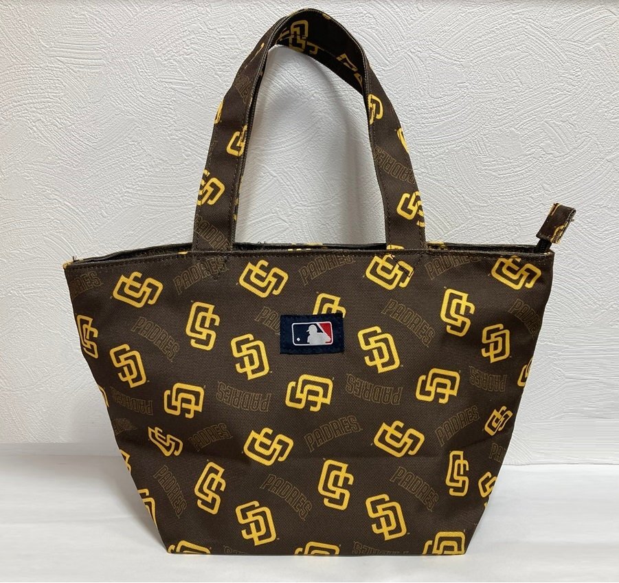 MLB　パドレス　保冷バッグ　　ミニトート　バッグ　完売品　ベースボール　野球