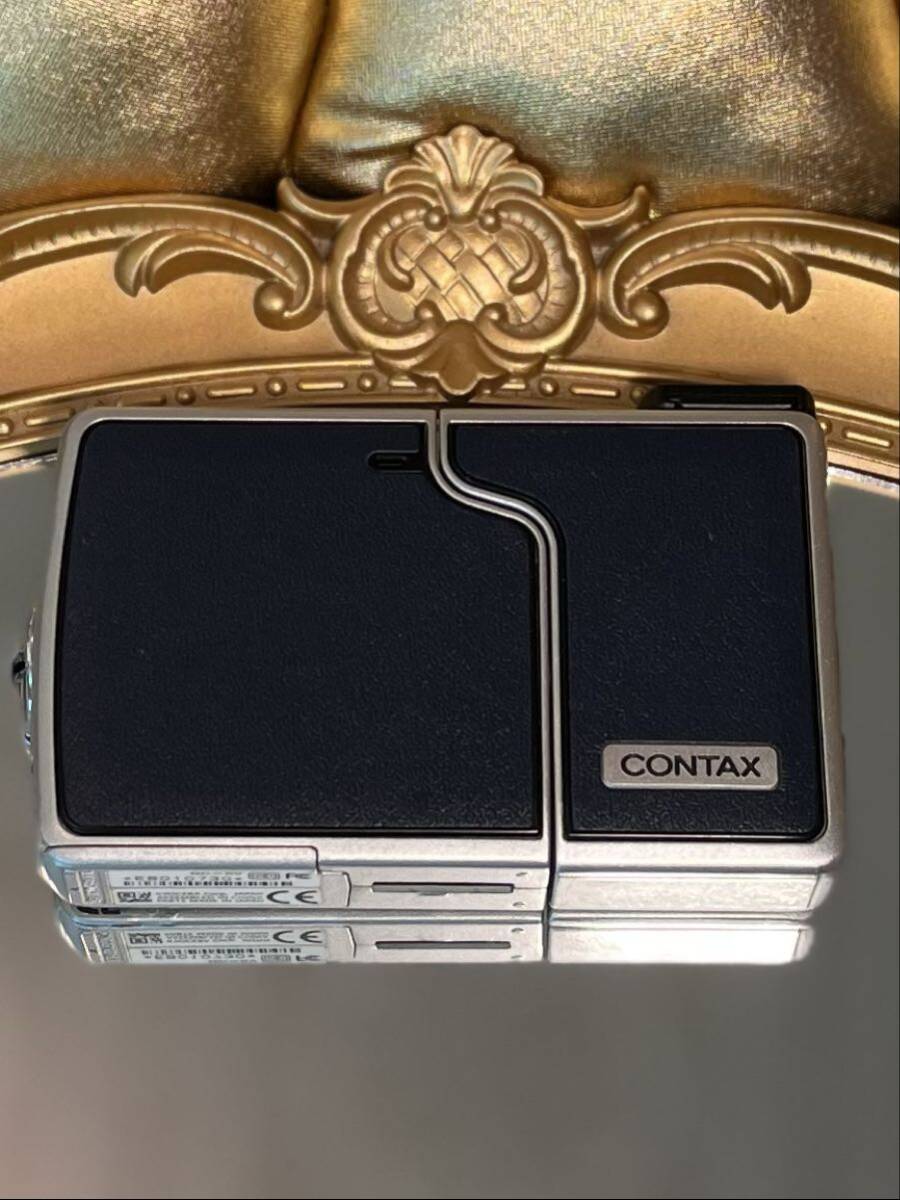 CONTAX U4R インディゴブルー フルセット 電池リファイン済み2個 動作良好