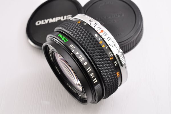 OLYMPUS OM-SYSTEM ZUIKO AUTO-W 28mm F2.8　28/1:2.8　オリンパス　MFレンズ　#2814