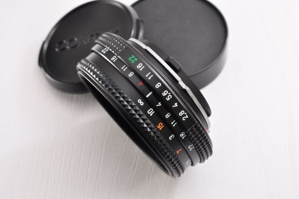 CONTAX Carl Zeiss Tessar T* 45mm F2.8 MMJ　45/1:2.8　コンタックス　カールツァイス　テッサー　MFレンズ　#2820