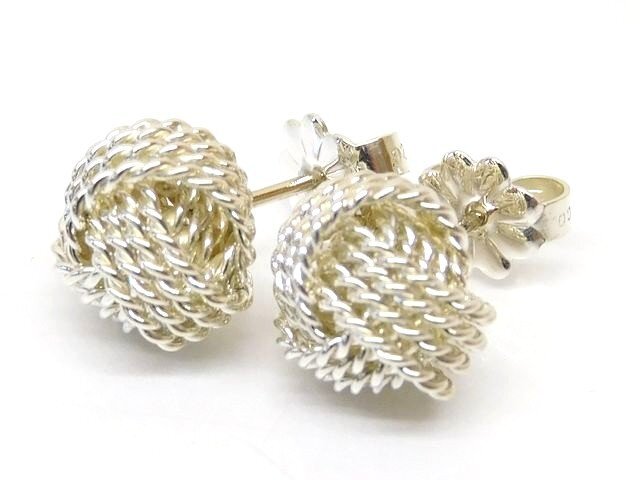 かなり美品 ティファニー ■ サマセット ピアス シルバー 約2.8g レディース TIFFANY＆Co□ 8A8C