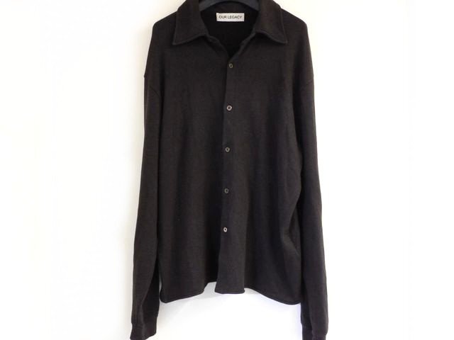 美品 OUR LEGACY(アワーレガシー) ■ サイズ48 RECOVERY SHIRT M2256RD リカバリーシャツ ダークブラウン系□8C エ1000
