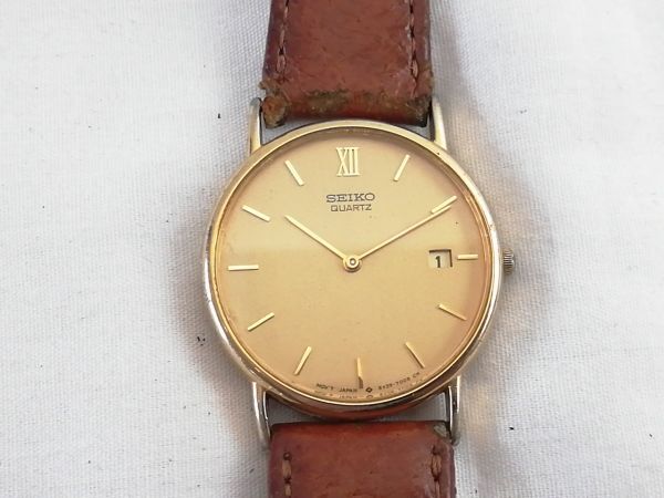 SEIKO セイコー QZ 腕時計 クォーツ 5Y39-7010