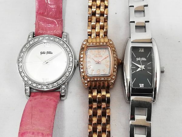 Folli Follie フォリフォリ 腕時計 3個セット クォーツ レディース