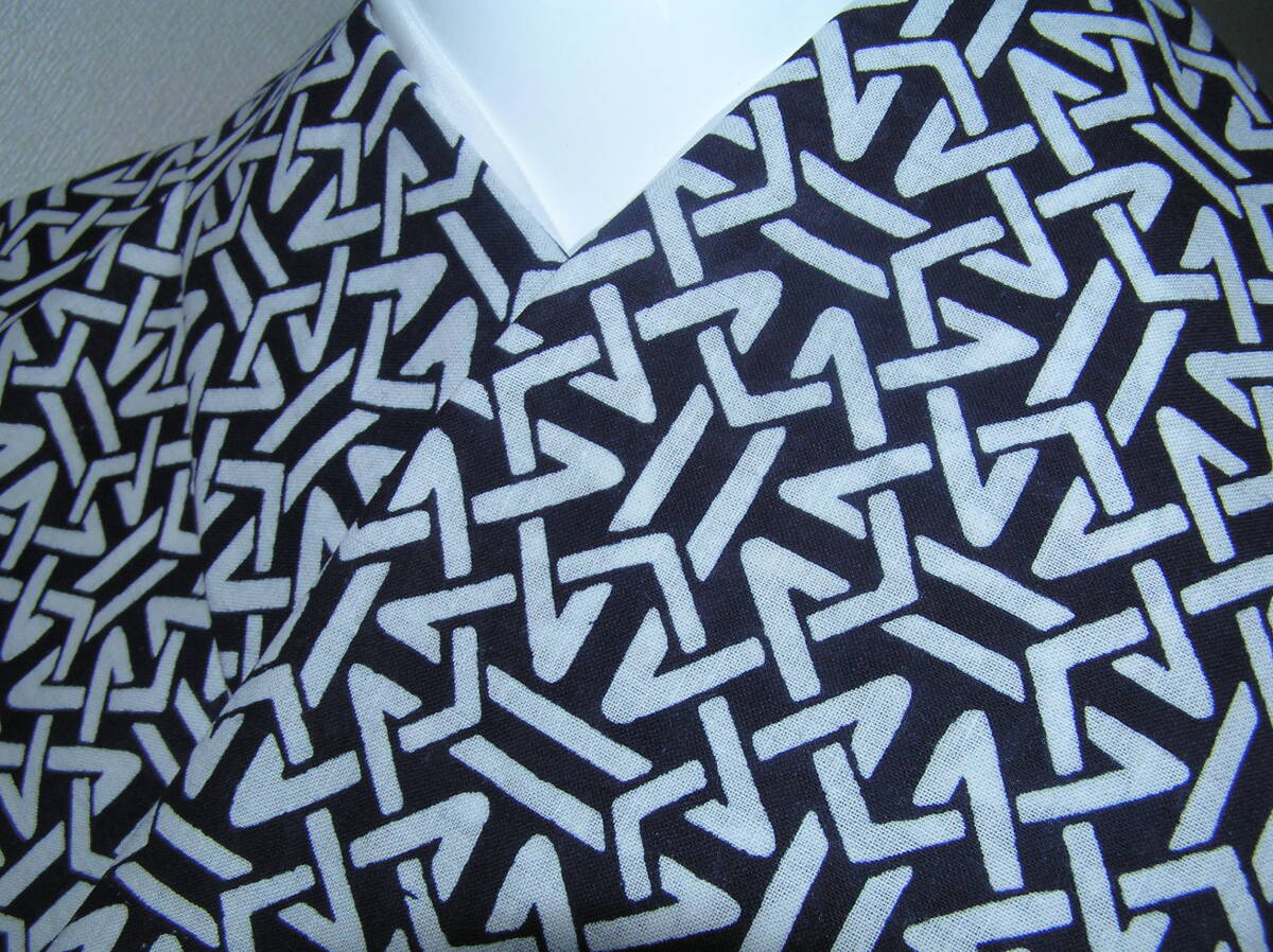 どんぶらこ★反物★メンズ浴衣★その④★粋な繋ぎ文★未使用