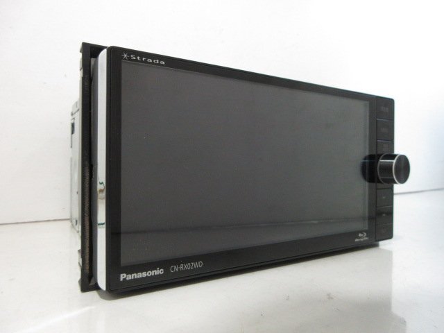パナソニック カーナビ CN-RX02WD 2015年版 ブルーレイ DVD 地デジ SD ブルートゥース 中古