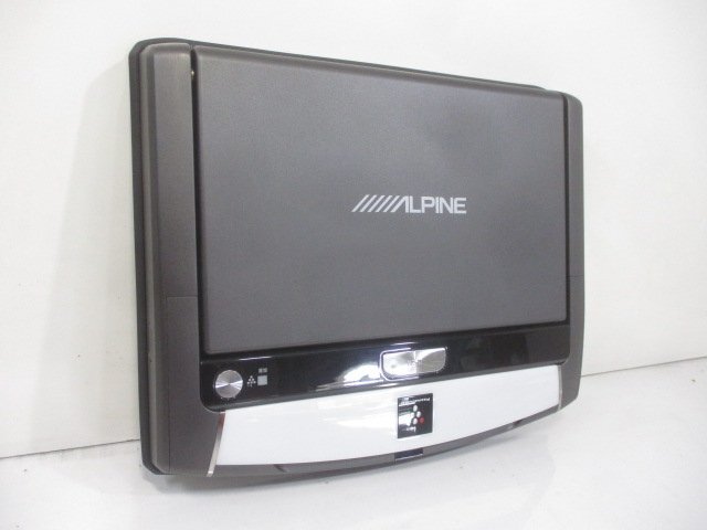 ALPINE アルパイン 10.2インチ フリップダウンモニター PCX-R3300B セレナ HFC26 ステー付き 動作確認済み 中古