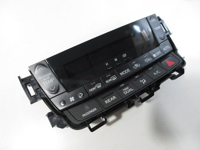 アルファード ヴェルファイア 20系 純正 エアコンスイッチ LED打ち換え 55900-58270 動作確認済み 中古