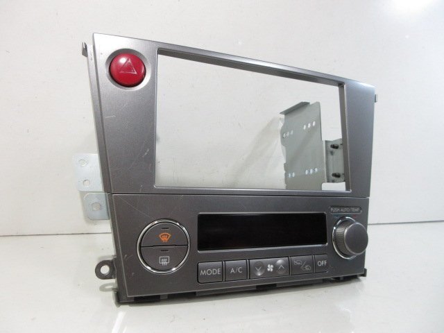 レガシィ BP5 BL5 BP9 純正 前期 オーディオパネル ステー 変換ハーネス付き 中古 小難有り