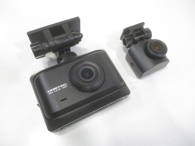 COMTEC コムテック ドライブレコーダー ZDR 016 前後カメラ MicroSD 32GB付き 動作確認済み 中古