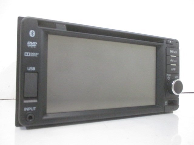ダイハツ 純正 Clarion クラリオン カーナビ QY-1032D-L ワンセグ DVD MicroSD USB Bluetooth 動作確認済み 中古