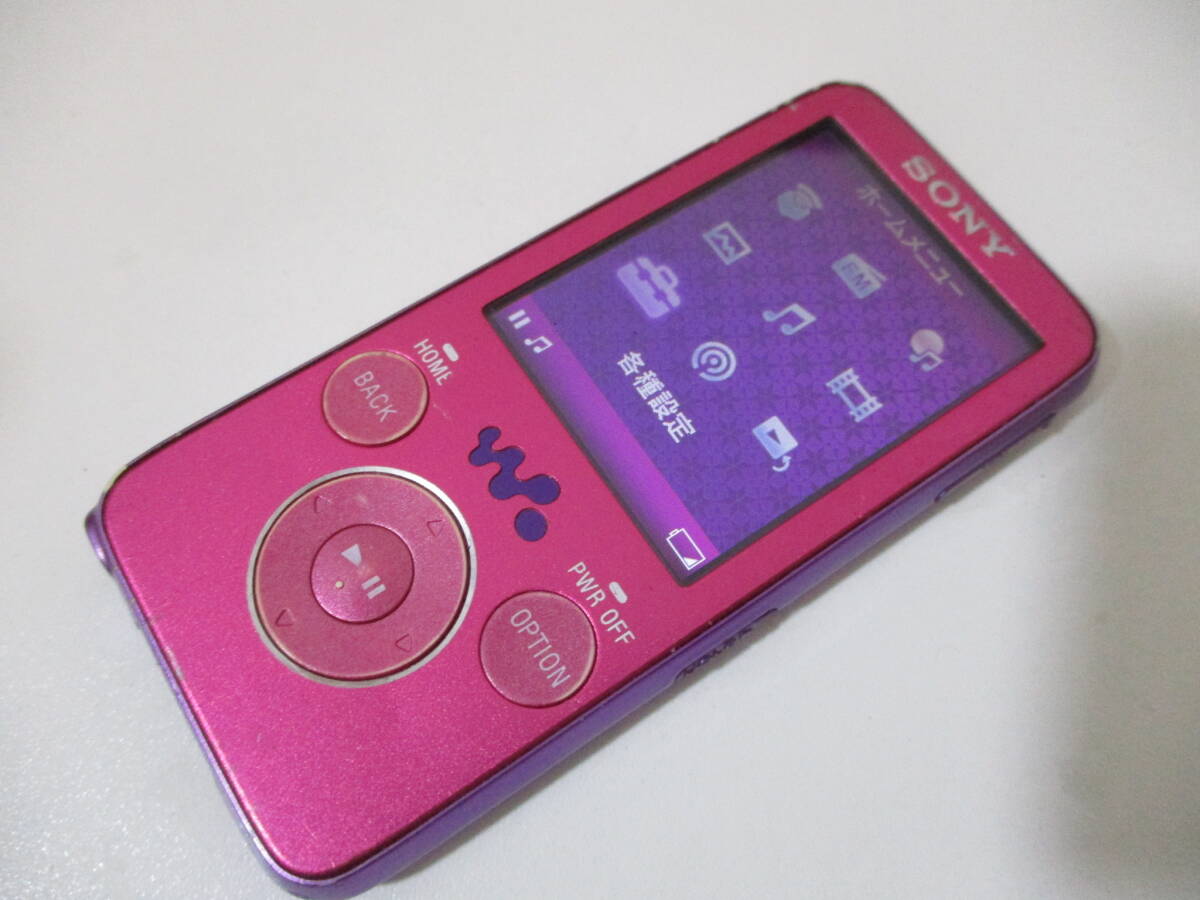 動作確認済 初期化済 ソニー デジタルウォークマン NW-S636F SONYWALKMAN オーディオプレーヤー d49