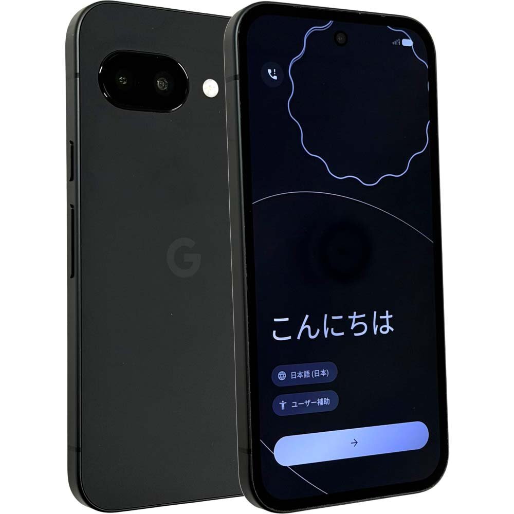 南店26-652 【美品/付属品〇】 グーグル Pixel 9a グーグル ピクセル 9a SIMフリー 容量 128GB 利用制限〇 携帯電話 アンドロイド 黒