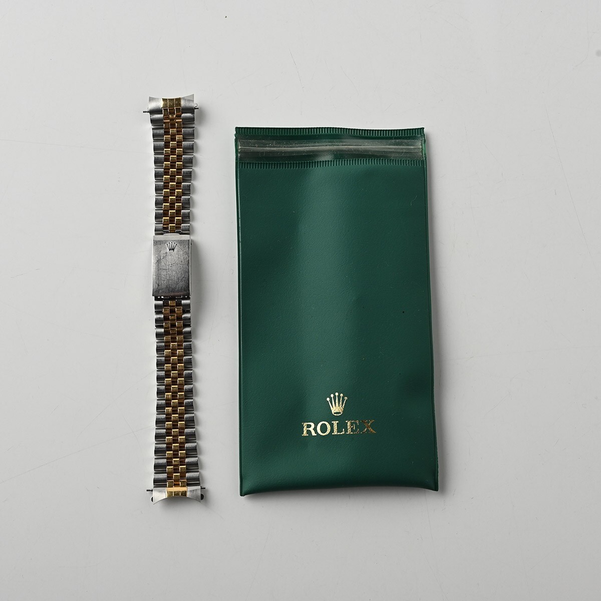 ROLEX 純正 18金 イエローゴールド SS コンビ ジュビリー ブレス 純正保護袋付 62523H 18 N11 1989年頃 K18YG ロレックス 腕時計 バンド