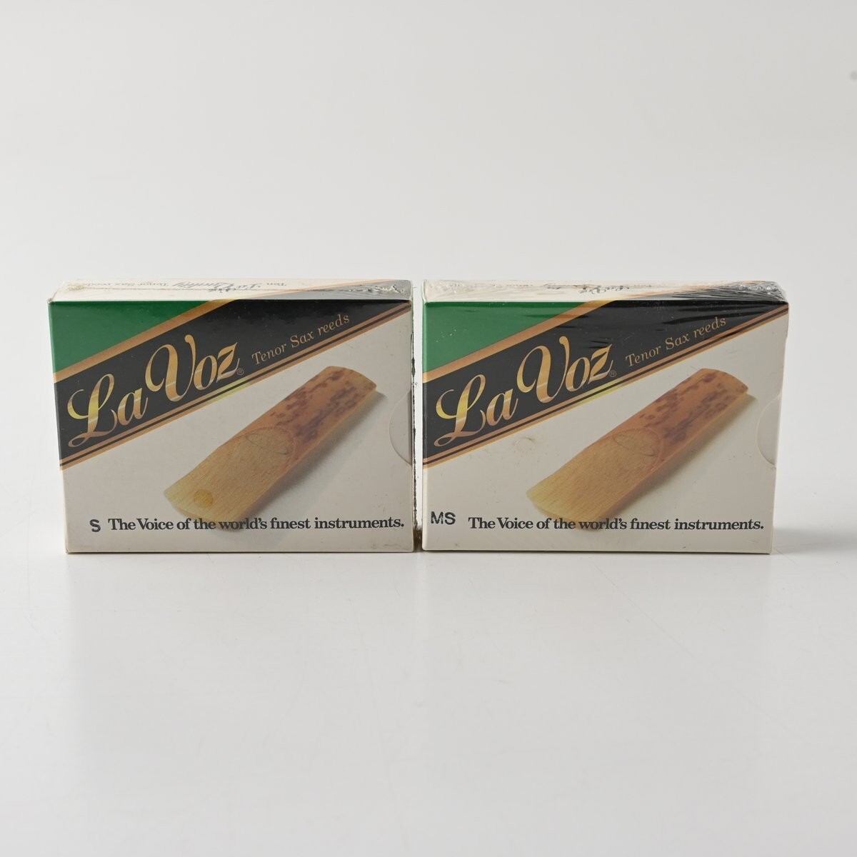 【未開封】La Voz ダダリオ テナーサックス リード 硬さ S / MS 合計20枚 (2箱) D'Addario まとめ G