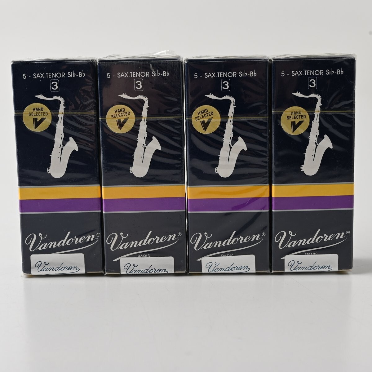 【未開封】Vandoren テナーサックス リード 合計20枚 (4箱) トラディショナル 硬さ 3 バンドーレン まとめ B