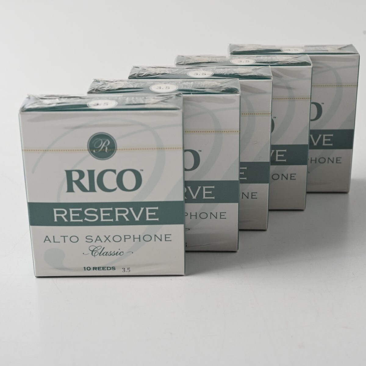【未開封】 ダダリオ アルトサックス リード 5箱 まとめ Reserve Classic 硬さ 3.5 RICO D'Addario I