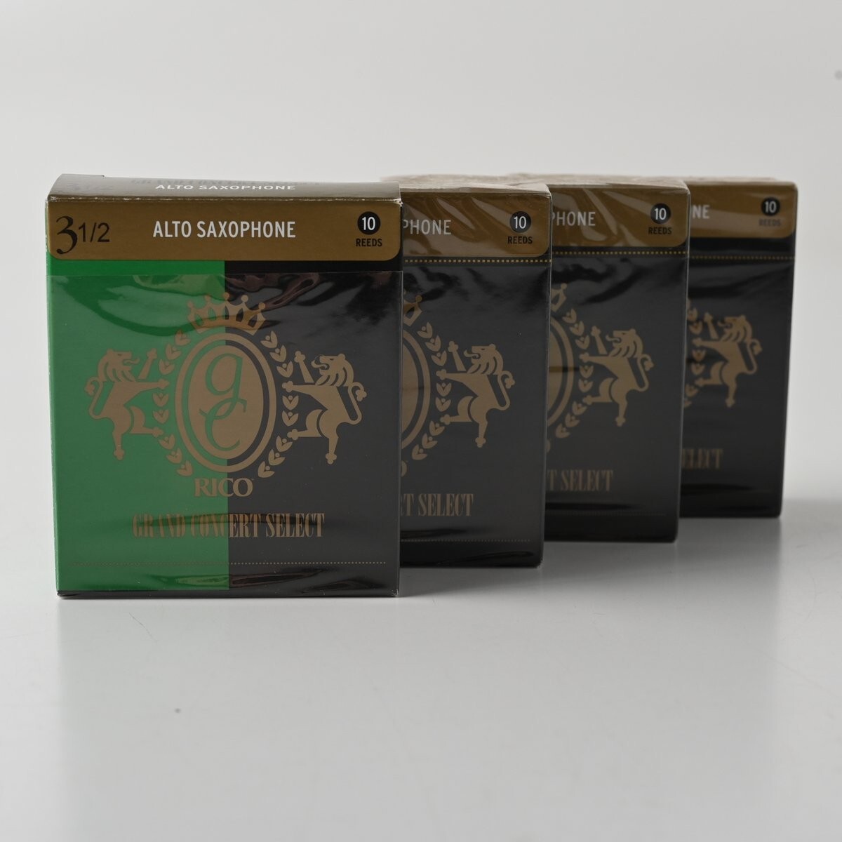 【未開封含】 ダダリオ アルトサックス リード 4箱 まとめ グランドコンサートセレクト 硬さ 3-1/2 RICO D'Addario F