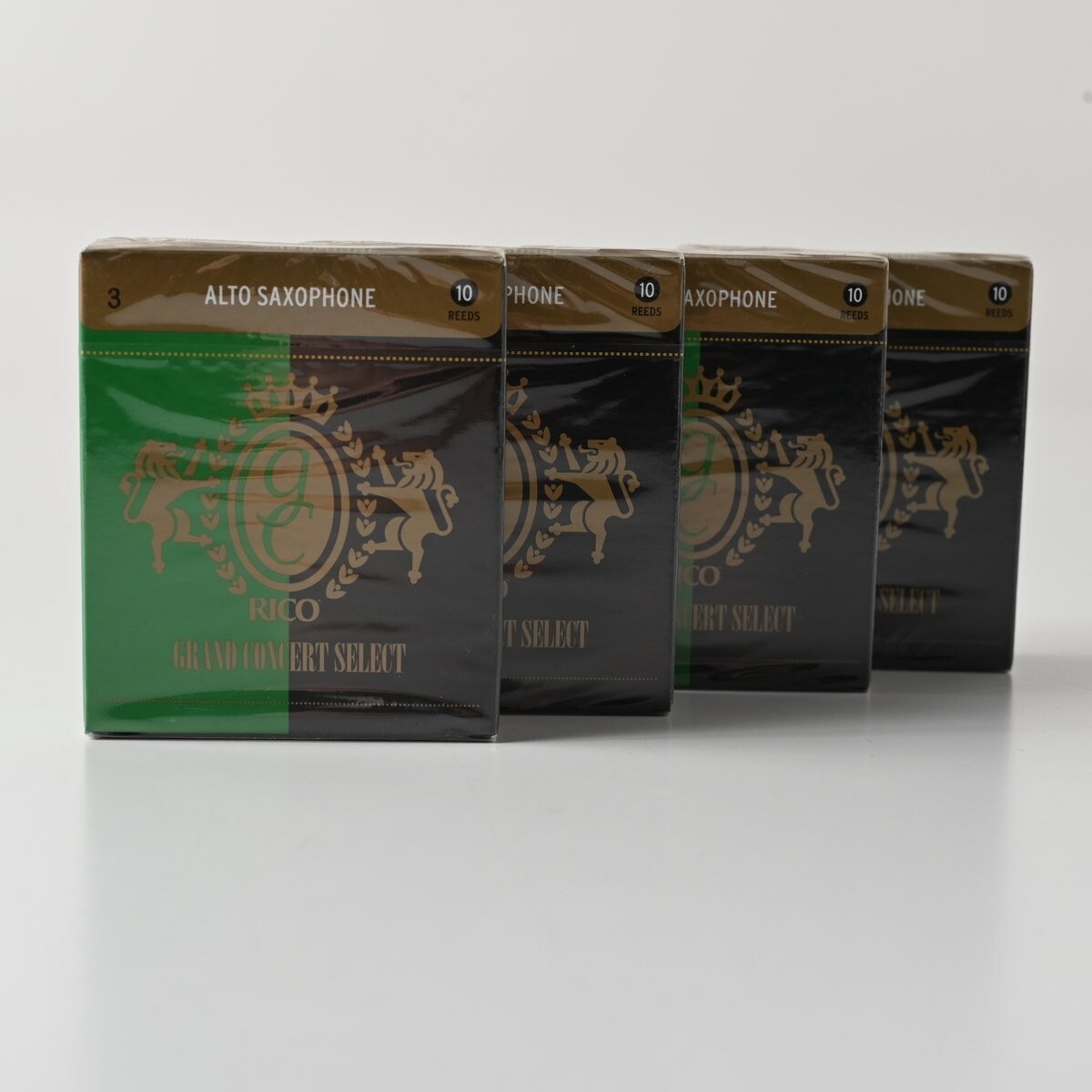 【未開封】 ダダリオ アルトサックス リード 4箱 まとめ グランドコンサートセレクト 硬さ 3 RICO D'Addario E