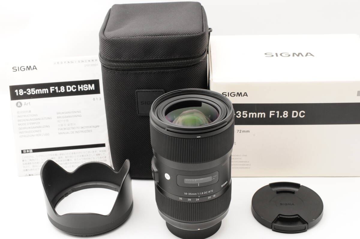 SIGMA 18-35mm F1.8 DC HSM Nikon ニコン用