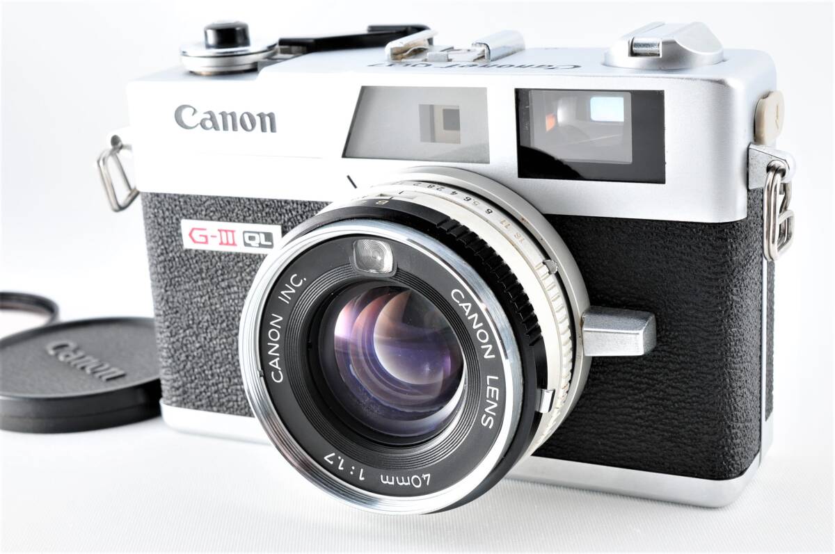 Canon Canonet QL17 GIII 35mm フィルムカメラ 
