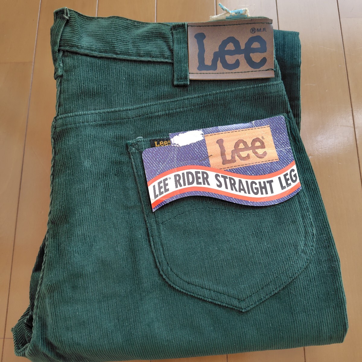 ヴィンテージ70s 米国製 Lee リー コーデュロイ ジーンズ 34(85cm) デッドストック（未使用品）