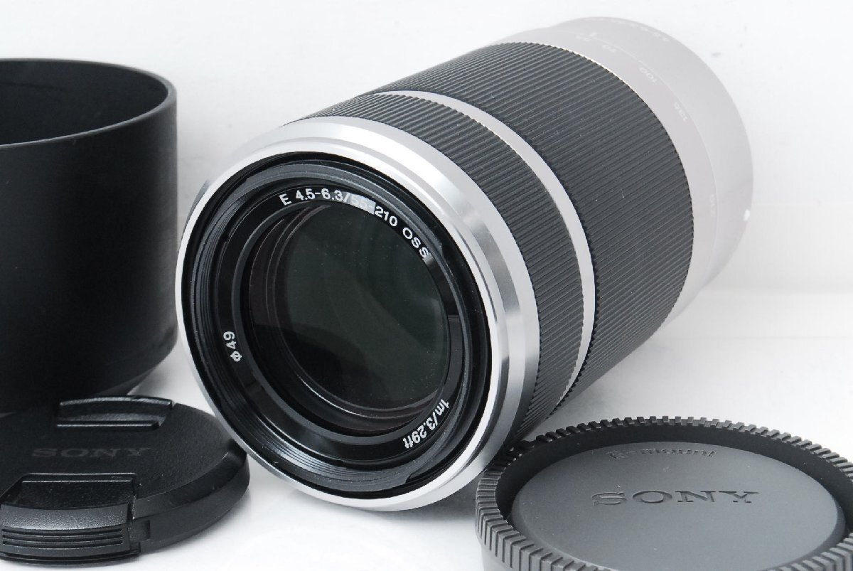 SONY ソニー E 55-210mm F4.5-6.3 OSS シルバー SEL55210