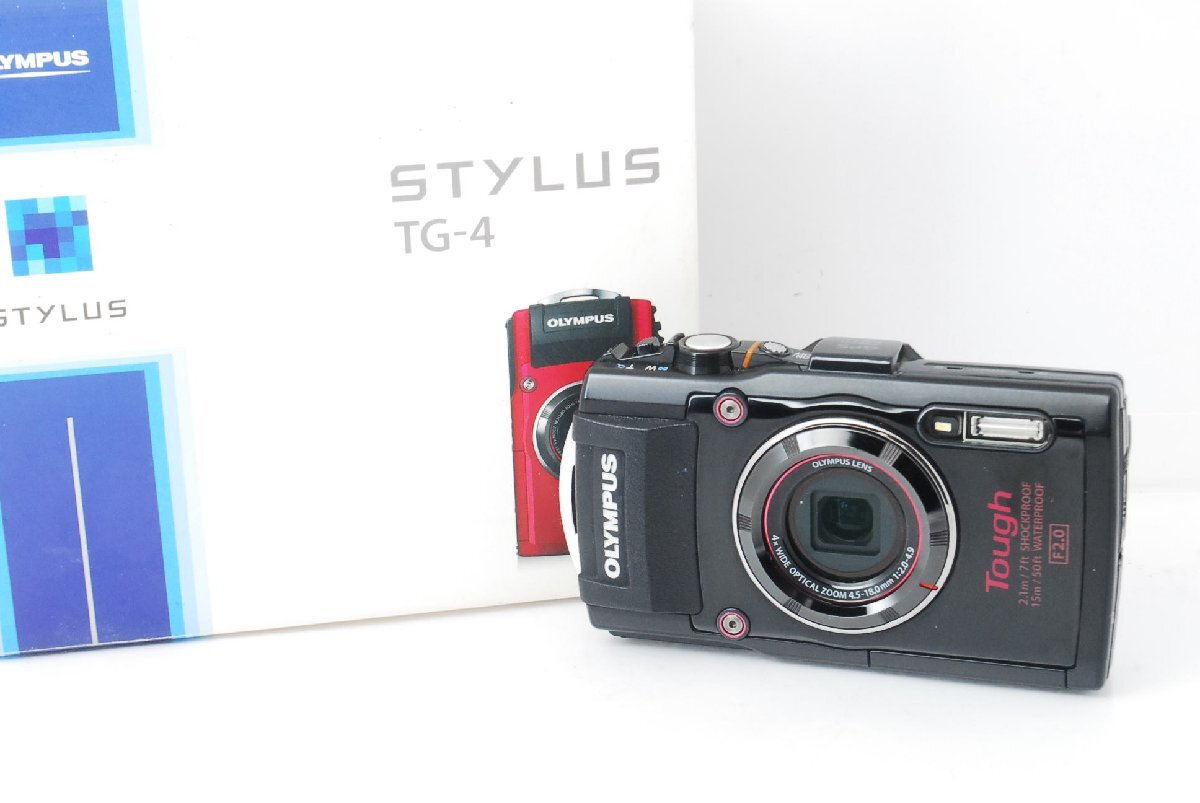 OLYMPUS オリンパス STYLUS TG-4 Tough ブラック c000384