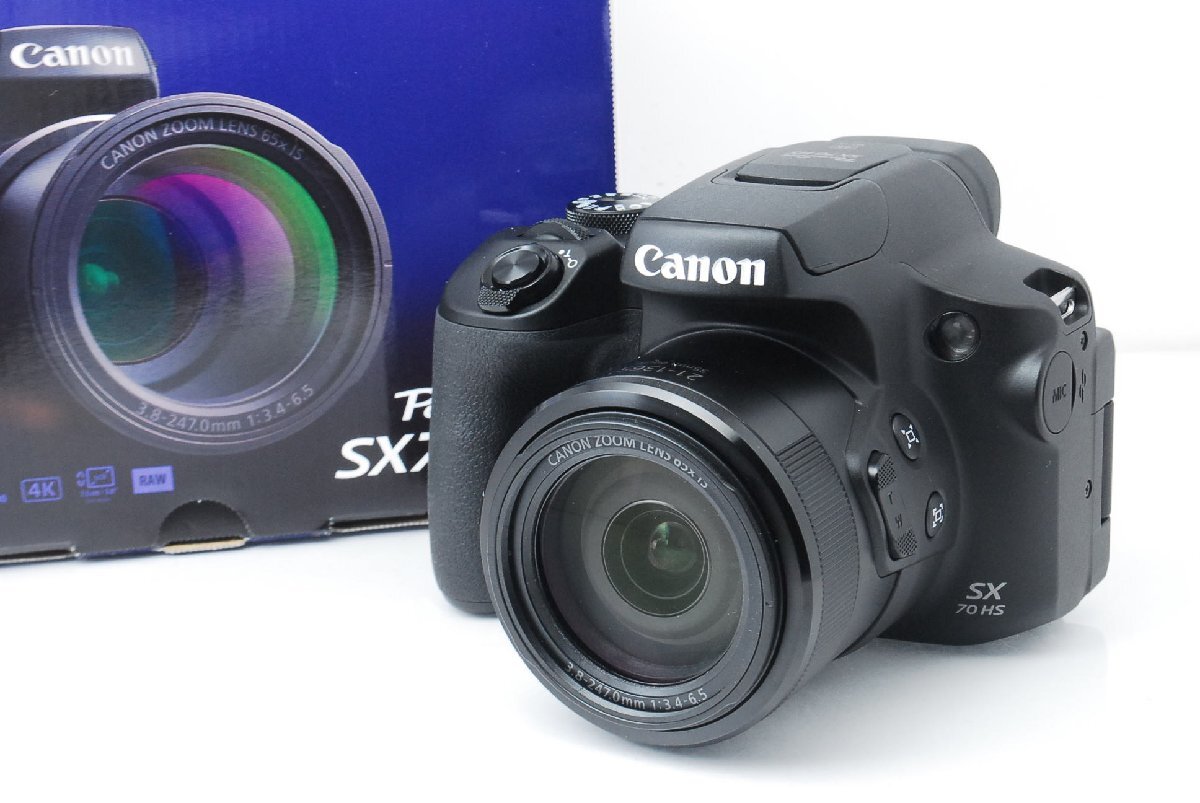 【美品】Canon キヤノン PowerShot SX70 HS 元箱付き c000187
