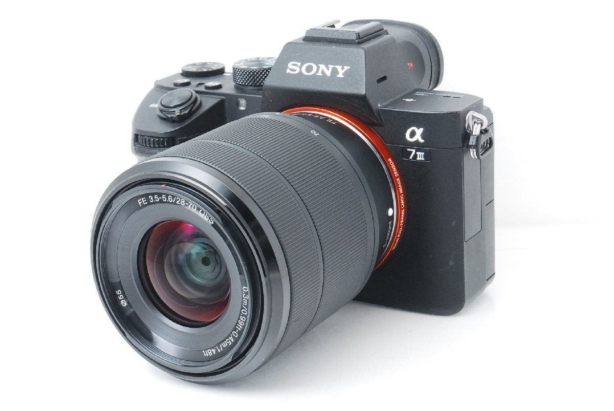 SONY ソニー α7 III レンズキット ショット数29915回
