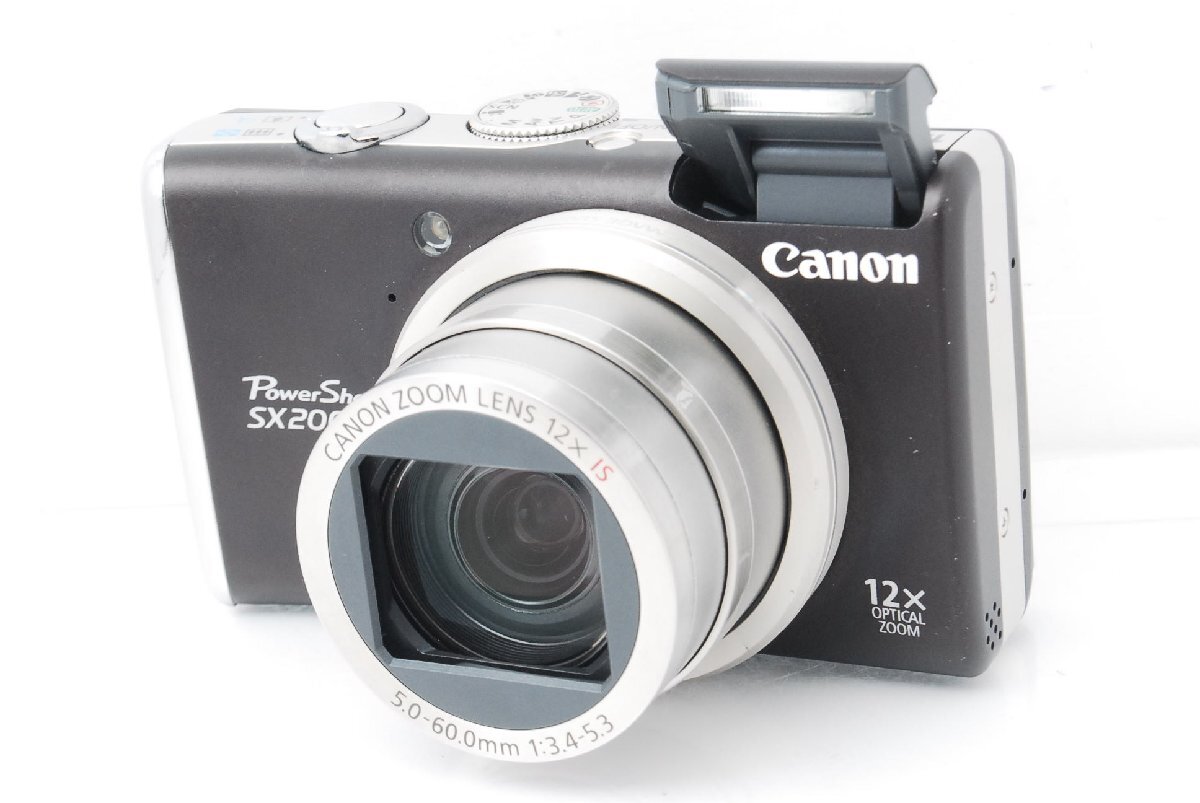 Canon キヤノン PowerShot SX200 IS ブラック