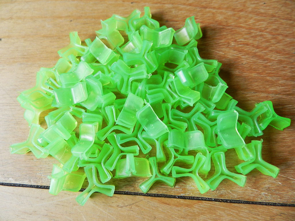 フックカバー極小（緑）（トリプルフック）100個セット（定形外郵便140円）