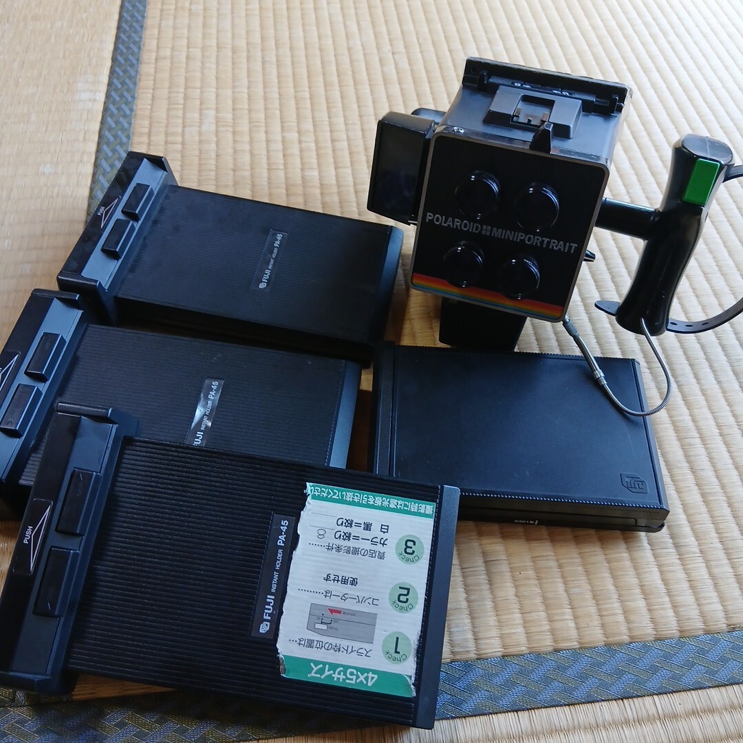 Polaroid miniportrait フィルムホルダー PA-45 PA-24 ポラロイド　まとめて　A06