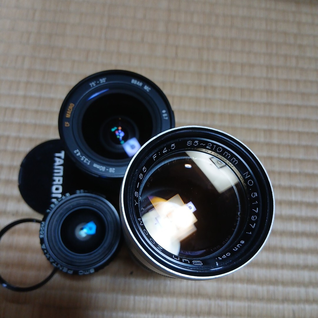 pentax ペンタックス TAMRON 28-80mm 85-210mm A SMC 35-70MM E12