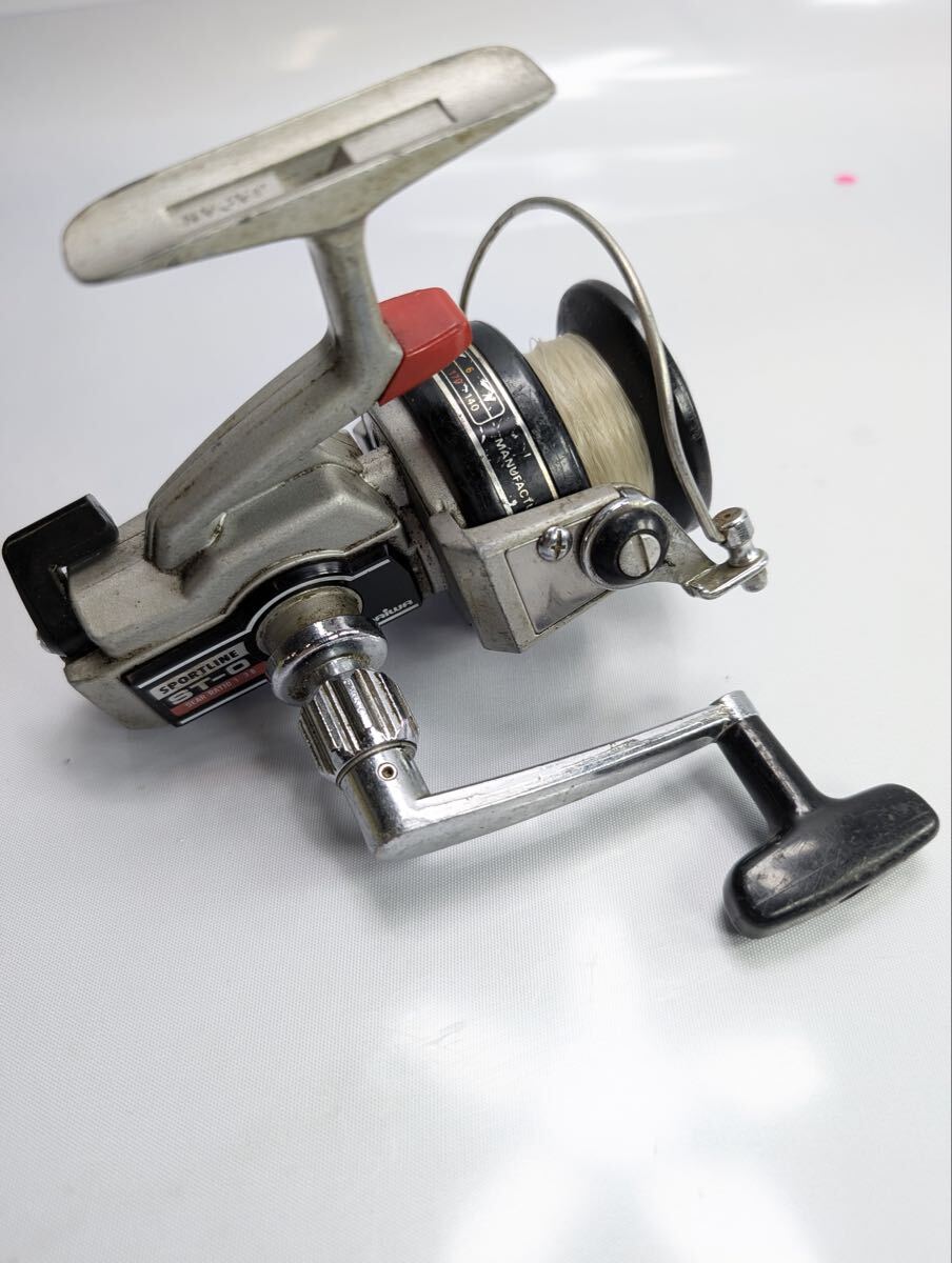【動作品】ダイワ スポーツライン ST-0 DAIWA SPORTLINE スピニングリール ビンテージ オールドリール 昭和レトロ 投げ釣り　管理:DO007
