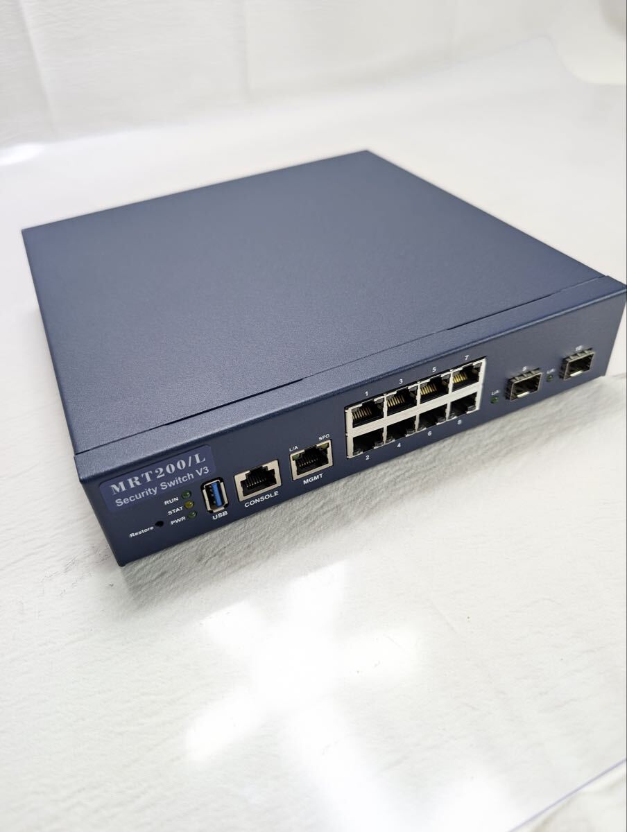 【動作品/美品】ALAXALA アラクサラ MRT200/L Security Switch V3 セキュリティスイッチ 現状品 管理:S8