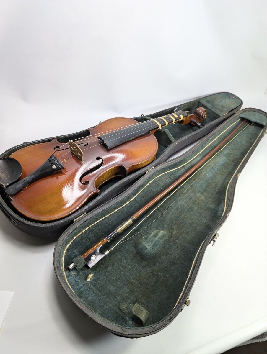 SUZUKI スズキ バイオリン ケース・弓付き 弦楽器 鈴木バイオリン 管理DO164