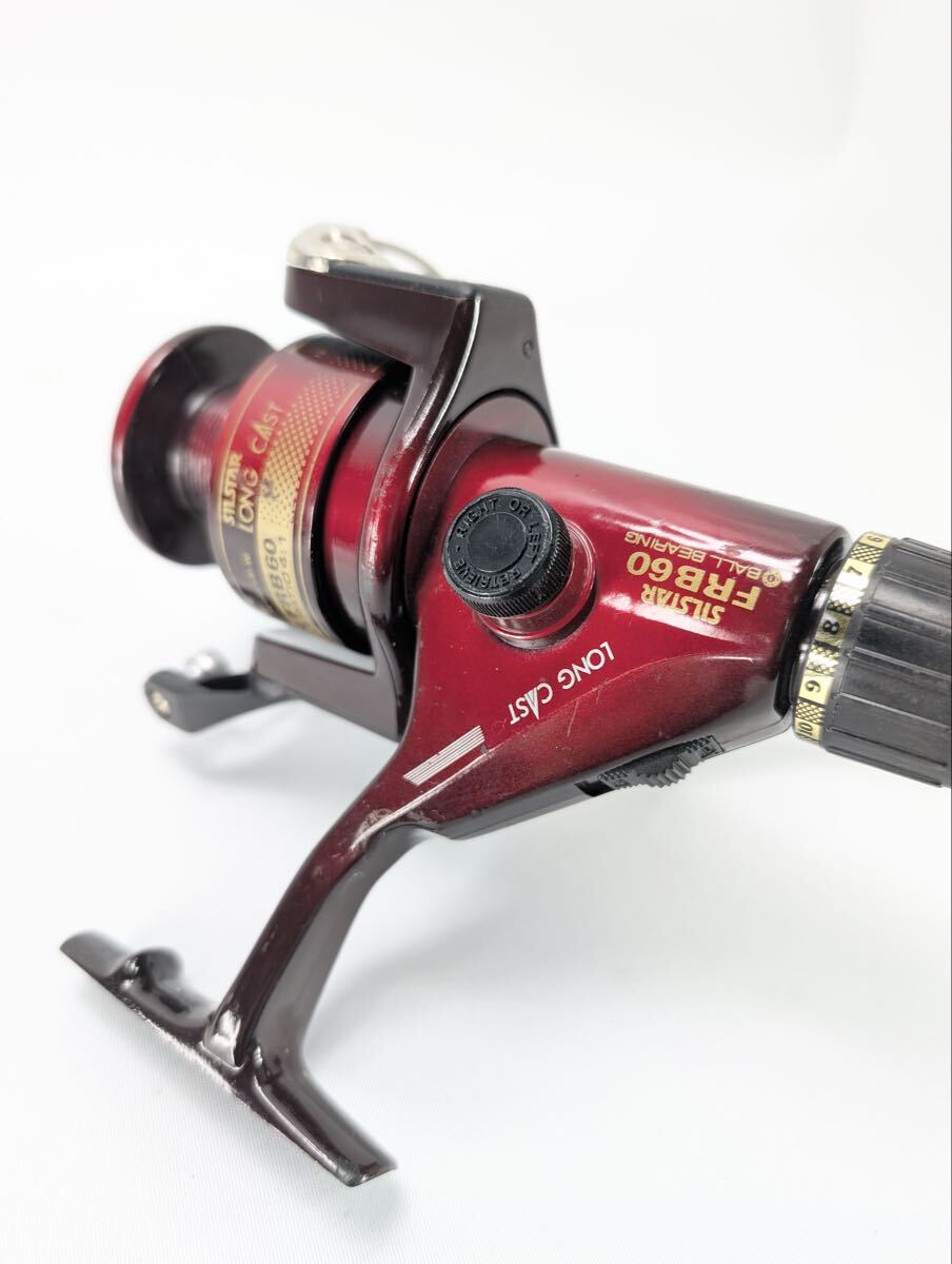 【動作品】SILSTAR シルスター FRB 60 LONG CAST スピニングリール リアドラグ 釣具 フィッシング 管理DO9