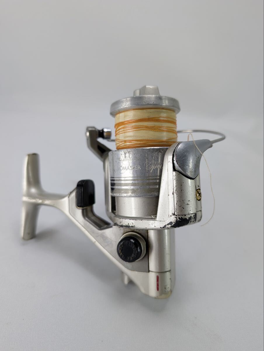 【動作品】シマノ バイオマスター GT 2000 SHIMANO BIOMASTER スピニングリール ウッドノブ オールド 釣具 管理DO302