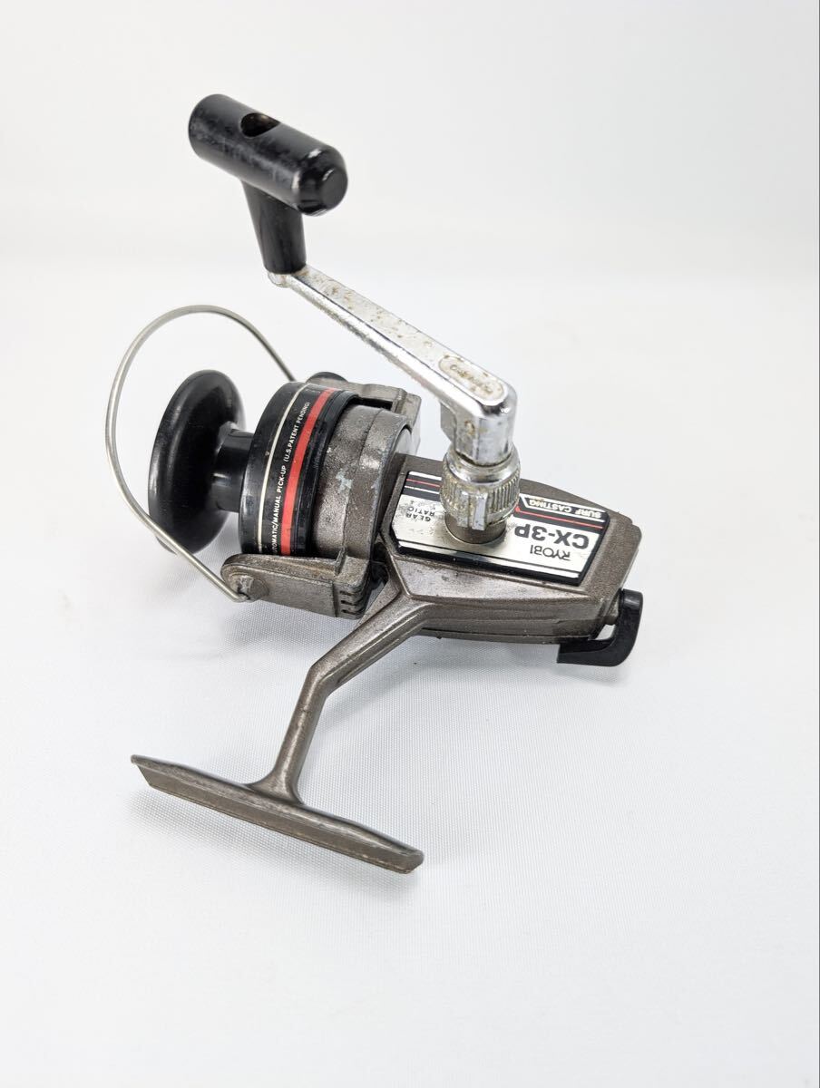 【動作品】リョービ CX-3P サーフキャスティング RYOBI CX-3P SURF CASTING スピニングリール オールドリール 釣り具 管理DO305