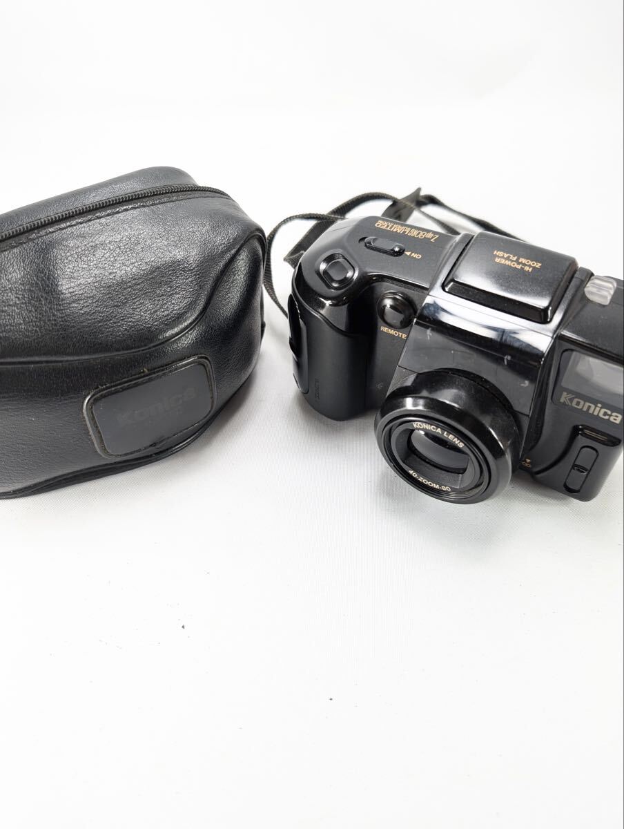 ★希少・限定・ケース付★ Konica Z-up 80 LIMITED コニカ リミテッド 金文字 コンパクトフィルムカメラ 管理Do17