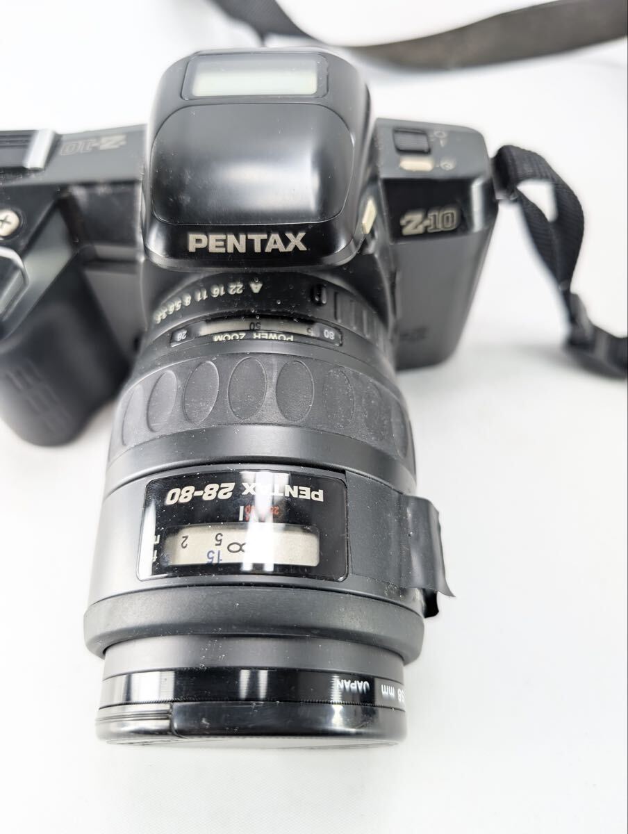 【ケース付】PENTAX Z-10 フィルムカメラ + SMC PENTAX 28-80mm レンズ ペンタックス 現状品 管理DO18