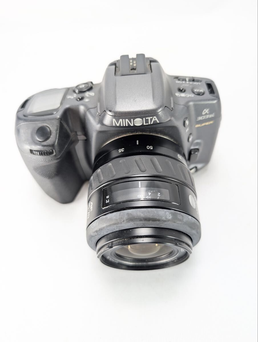 MINOLTA ミノルタ α-303si SUPER + AF ZOOM 35-70mm F3.5-4.5 一眼レフ フィルムカメラ 現状品　管理DO41