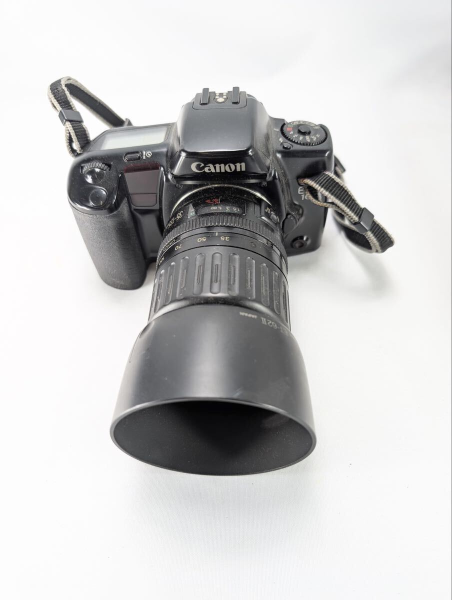 Canon EOS 10 QD + EF 35-135mm F4-5.6 USM キャノン 中級一眼レフ 超音波モーターレンズ 純正フード付 管理DO52