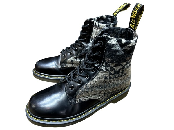 限定 レア! DR.MARTENS ドクターマーチン × PENDLETON ペンドルトン AW004 7ホールワークブーツ ネイティブ柄 25cm US7 コラボ 8ホール